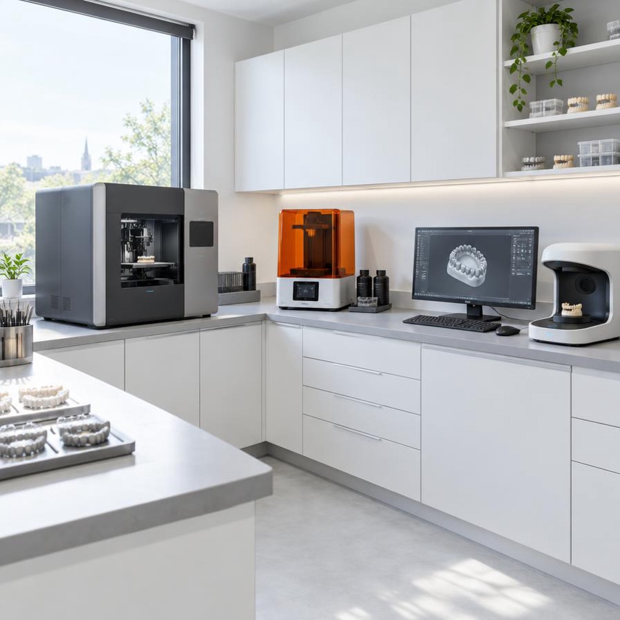 Innovation — Planet Ortho International In-house 3D metal printing and scanning equipment